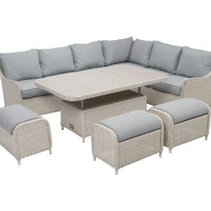 Woodlodge Garden Living Antigua Modular Rectangular Corner Casual Sofa Set