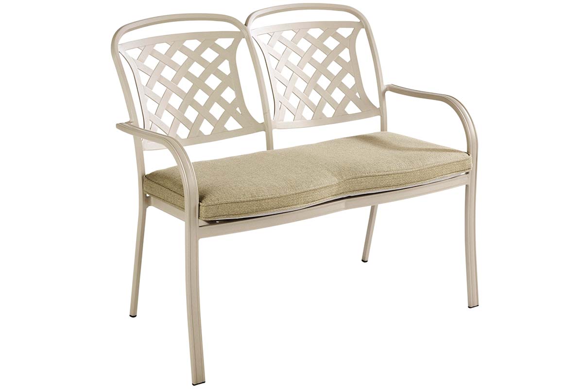 Hartman Berkeley 2 Seat Bench – Maize/Wheatgrass - Image 2
