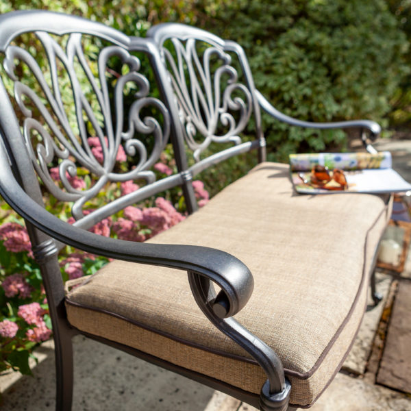 Hartman Amalfi 2 Seat Bench – Bronze/Amber - Image 2