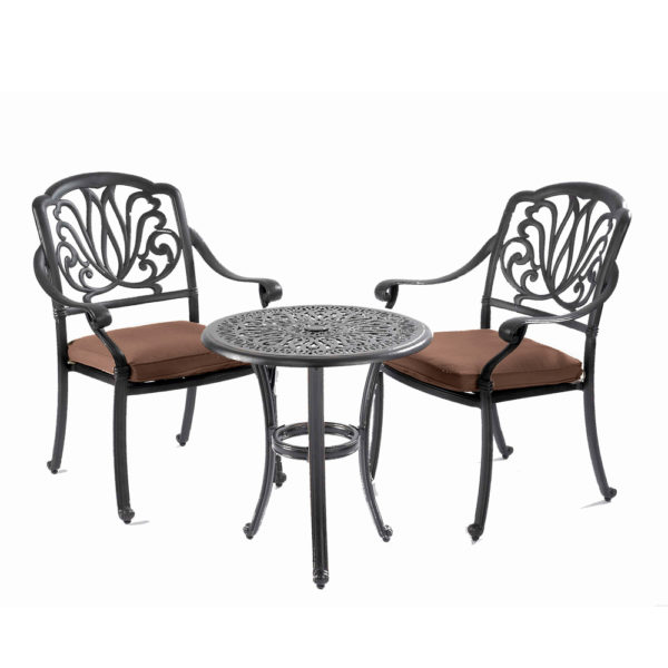Hartman Amalfi Bistro Set – Bronze/Amber - Image 3