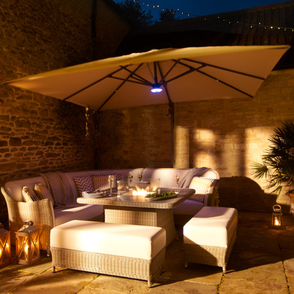 Bramblecrest Bluetooth Parasol Speaker with LED Lights - Image 3