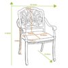 Hartman Amalfi Bistro Set - Image 4