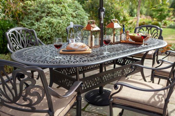 Hartman Amalfi 6 Seat Oval Set - Image 5