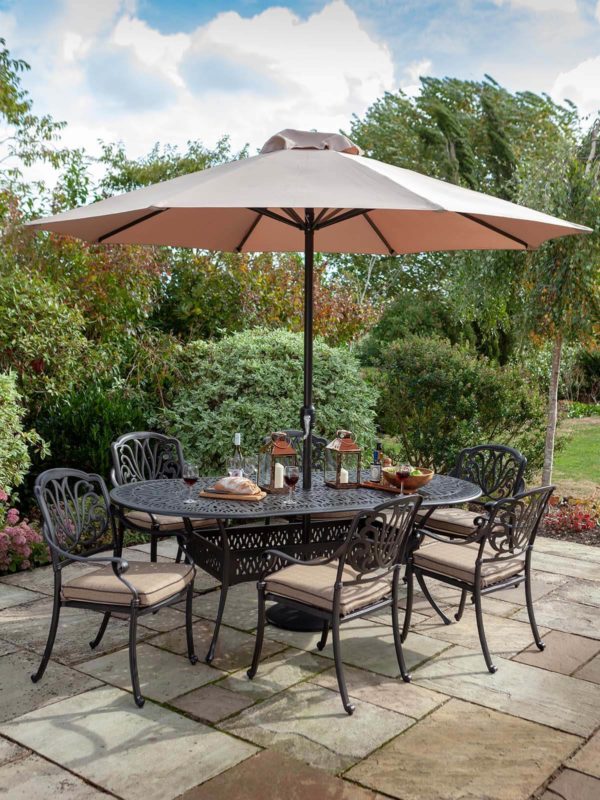 Hartman Amalfi 6 Seat Oval Set - Image 7