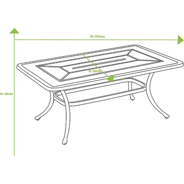 Hartman Amalfi 2 Seat Casual Lounge Set - Image 5