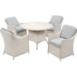 Woodlodge Garden Living Antigua 4 Seat Dining Set