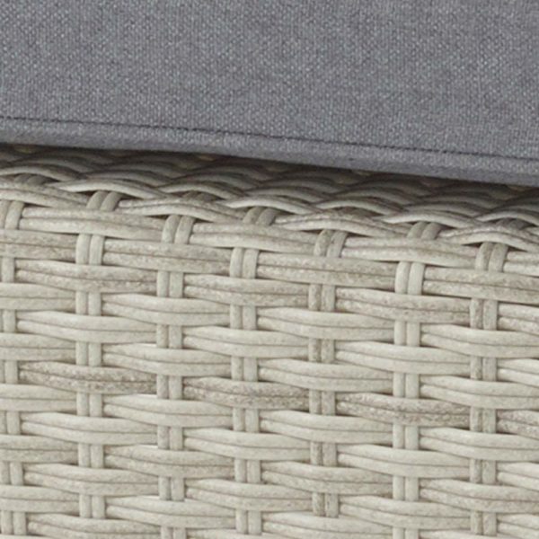 Bramblecrest Tetbury Cloud Rattan 2 Seat Round Bistro Set with Tree-Free Top - Image 5
