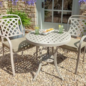 Hartman Berkeley Garden Bistro Set - Maize/Wheatgrass