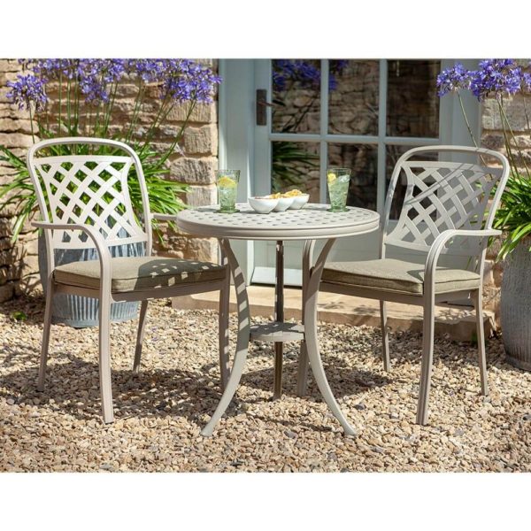 Hartman Berkeley Garden Bistro Set - Maize/Wheatgrass - Image 3