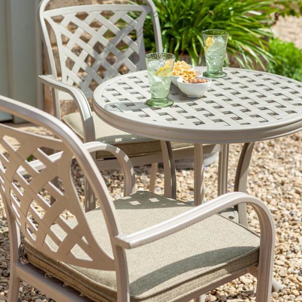Hartman Berkeley Garden Bistro Set - Maize/Wheatgrass - Image 2
