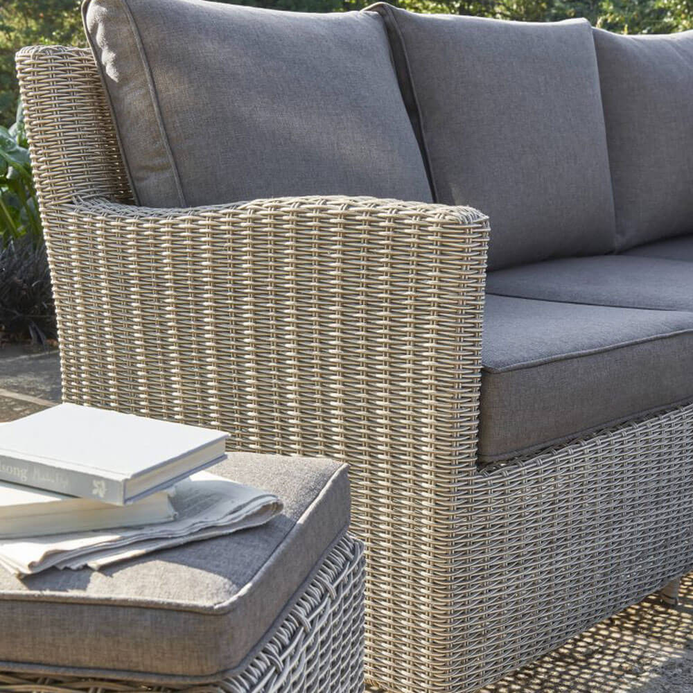 Kettler palma 6 seater garden mini corner table and chairs set deals