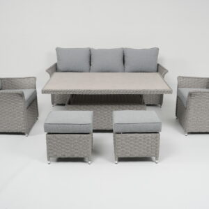 Woodlodge Garden Living Bermuda 6pc Casual Lounge Sofa Set