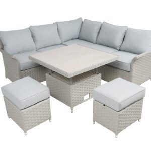 Woodlodge Garden Living Bermuda Mini Corner Casual Sofa Set