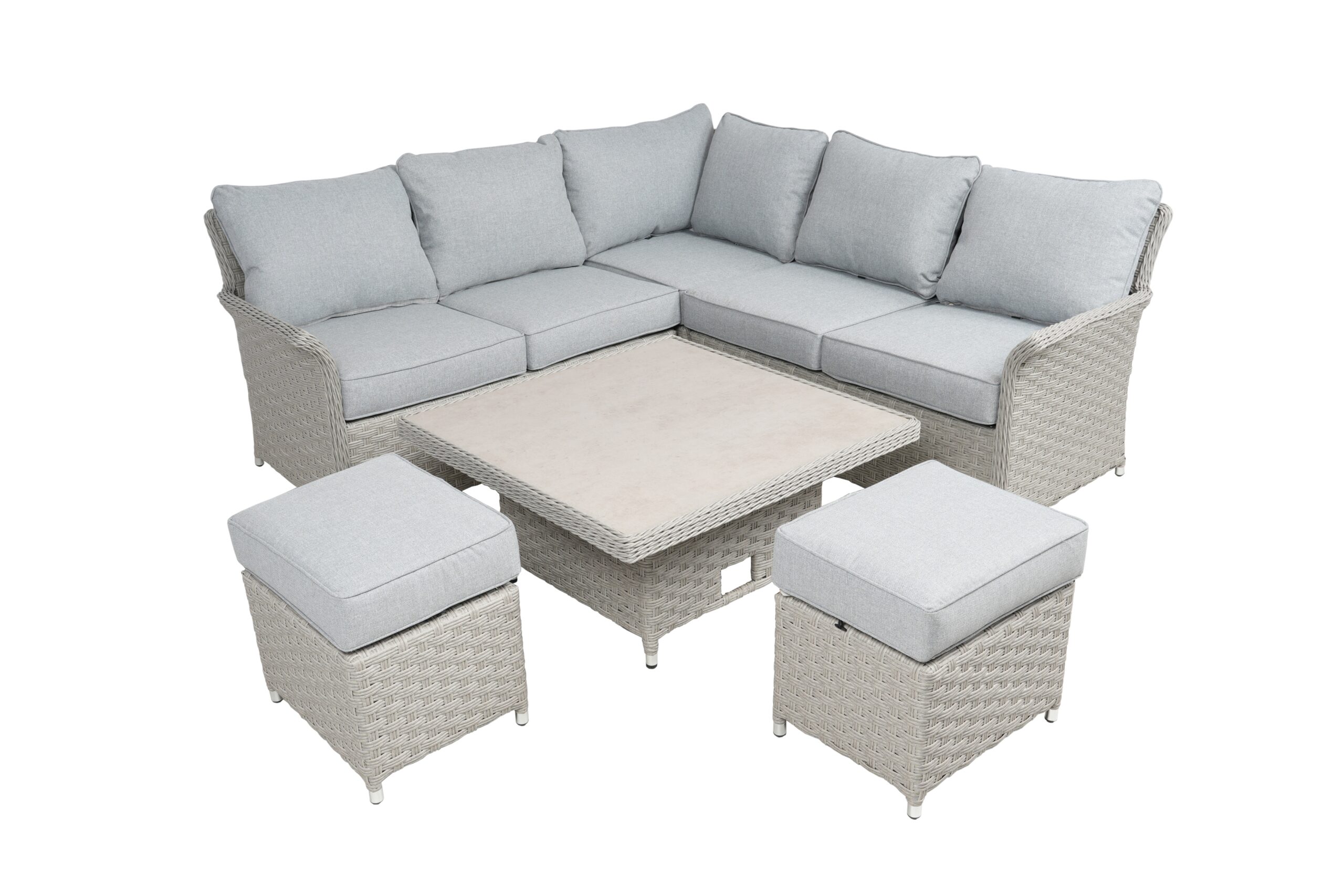 Woodlodge Garden Living Bermuda Mini Corner Casual Sofa Set - Image 2