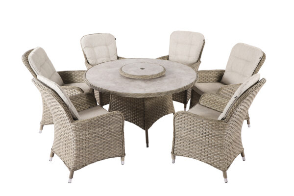 Hartman Eton 6 Seat Round Dining Set - Image 6