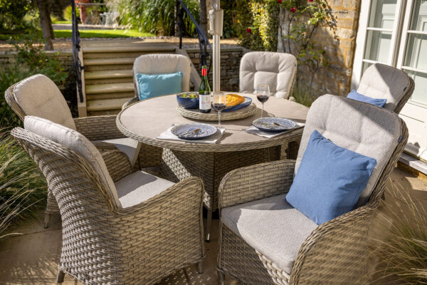 Hartman Eton 6 Seat Round Dining Set