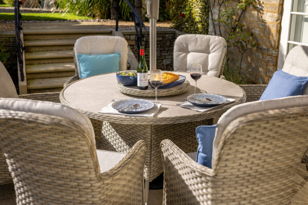 Hartman Eton 6 Seat Round Dining Set - Image 2